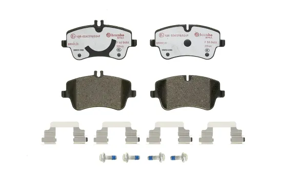 Bremsbelagsatz, Scheibenbremse BREMBO P 50 045X Bild Bremsbelagsatz, Scheibenbremse BREMBO P 50 045X