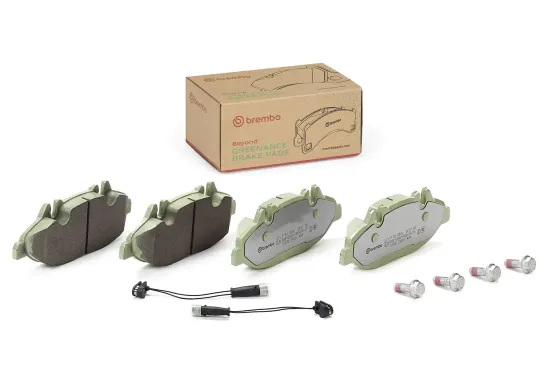 Bremsbelagsatz, Scheibenbremse Vorderachse BREMBO P 50 050G Bild Bremsbelagsatz, Scheibenbremse Vorderachse BREMBO P 50 050G
