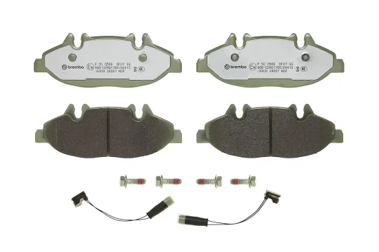 Bremsbelagsatz, Scheibenbremse Vorderachse BREMBO P 50 050G Bild Bremsbelagsatz, Scheibenbremse Vorderachse BREMBO P 50 050G