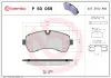 Bremsbelagsatz, Scheibenbremse Vorderachse BREMBO P 50 059 Bild Bremsbelagsatz, Scheibenbremse Vorderachse BREMBO P 50 059
