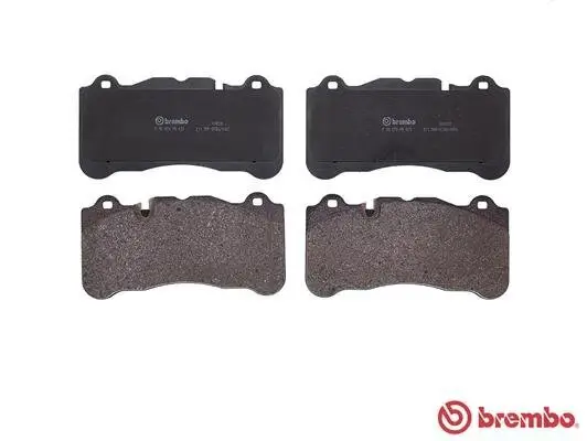Bremsbelagsatz, Scheibenbremse Vorderachse BREMBO P 50 078 Bild Bremsbelagsatz, Scheibenbremse Vorderachse BREMBO P 50 078