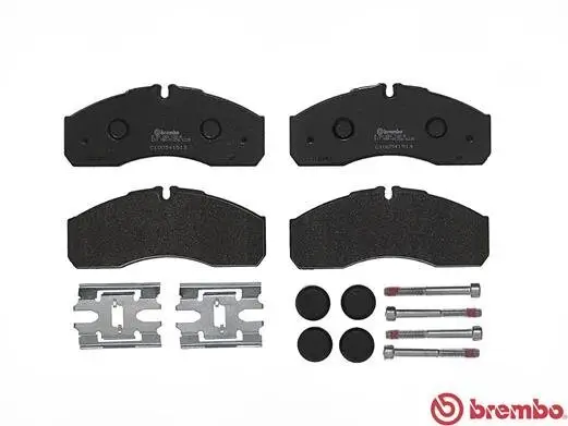 Bremsbelagsatz, Scheibenbremse Vorderachse BREMBO P 50 083 Bild Bremsbelagsatz, Scheibenbremse Vorderachse BREMBO P 50 083