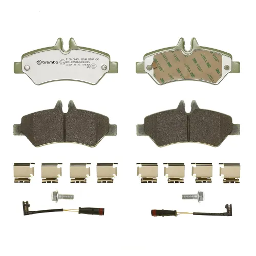 Bremsbelagsatz, Scheibenbremse Hinterachse BREMBO P 50 084G Bild Bremsbelagsatz, Scheibenbremse Hinterachse BREMBO P 50 084G