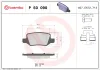 Bremsbelagsatz, Scheibenbremse Hinterachse BREMBO P 50 090 Bild Bremsbelagsatz, Scheibenbremse Hinterachse BREMBO P 50 090