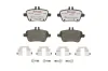 Bremsbelagsatz, Scheibenbremse Hinterachse BREMBO P 50 091X Bild Bremsbelagsatz, Scheibenbremse Hinterachse BREMBO P 50 091X