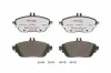Bremsbelagsatz, Scheibenbremse BREMBO P 50 093X Bild Bremsbelagsatz, Scheibenbremse BREMBO P 50 093X