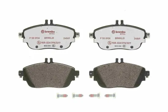 Bremsbelagsatz, Scheibenbremse BREMBO P 50 093X Bild Bremsbelagsatz, Scheibenbremse BREMBO P 50 093X