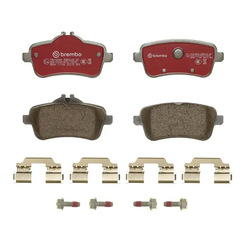 Bremsbelagsatz, Scheibenbremse Hinterachse BREMBO P50100NX Bild Bremsbelagsatz, Scheibenbremse Hinterachse BREMBO P50100NX