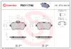 Bremsbelagsatz, Scheibenbremse Hinterachse BREMBO P50117NX Bild Bremsbelagsatz, Scheibenbremse Hinterachse BREMBO P50117NX