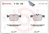 Bremsbelagsatz, Scheibenbremse Hinterachse BREMBO P 50 122 Bild Bremsbelagsatz, Scheibenbremse Hinterachse BREMBO P 50 122