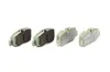 Bremsbelagsatz, Scheibenbremse Hinterachse BREMBO P 50 126G Bild Bremsbelagsatz, Scheibenbremse Hinterachse BREMBO P 50 126G