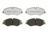Bremsbelagsatz, Scheibenbremse Vorderachse BREMBO P 50 129G Bild Bremsbelagsatz, Scheibenbremse Vorderachse BREMBO P 50 129G