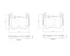 Bremsbelagsatz, Scheibenbremse Vorderachse BREMBO P 50 171 Bild Bremsbelagsatz, Scheibenbremse Vorderachse BREMBO P 50 171