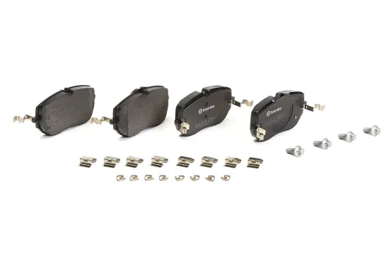 Bremsbelagsatz, Scheibenbremse Vorderachse BREMBO P 50 173 Bild Bremsbelagsatz, Scheibenbremse Vorderachse BREMBO P 50 173