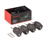 Bremsbelagsatz, Scheibenbremse Vorderachse BREMBO P 50 174