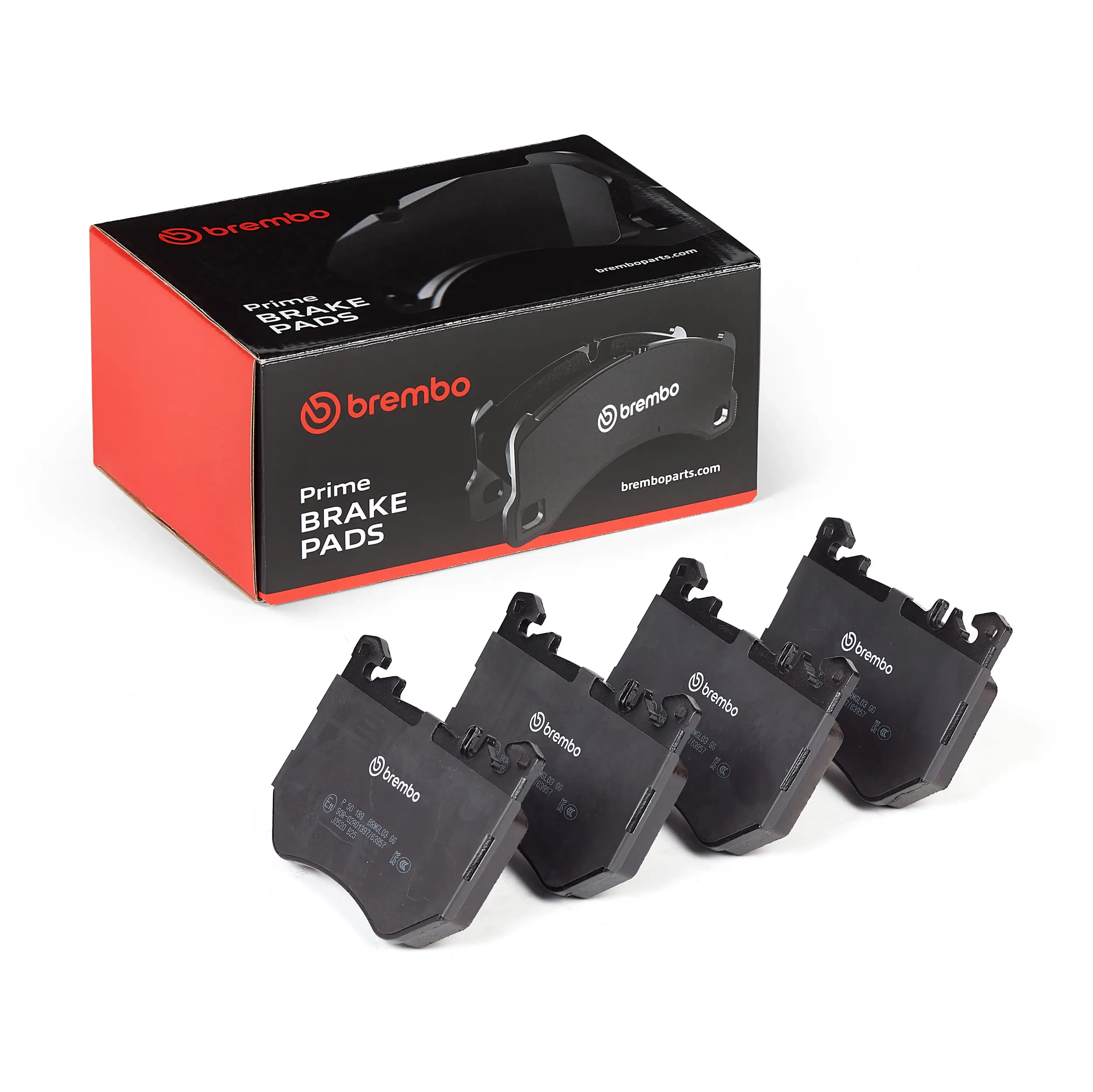 Bremsbelagsatz, Scheibenbremse Vorderachse Vorderachse BREMBO P 50 189