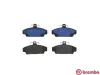 Bremsbelagsatz, Scheibenbremse Vorderachse BREMBO P 52 015 Bild Bremsbelagsatz, Scheibenbremse Vorderachse BREMBO P 52 015