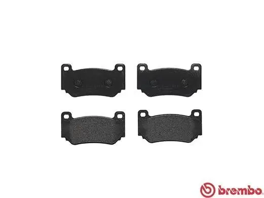 Bremsbelagsatz, Scheibenbremse Vorderachse BREMBO P 52 018 Bild Bremsbelagsatz, Scheibenbremse Vorderachse BREMBO P 52 018