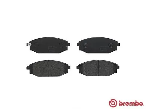 Bremsbelagsatz, Scheibenbremse Vorderachse BREMBO P 54 027