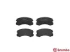Bremsbelagsatz, Scheibenbremse Vorderachse BREMBO P 54 041 Bild Bremsbelagsatz, Scheibenbremse Vorderachse BREMBO P 54 041