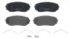 Bremsbelagsatz, Scheibenbremse Vorderachse BREMBO P 54 059 Bild Bremsbelagsatz, Scheibenbremse Vorderachse BREMBO P 54 059