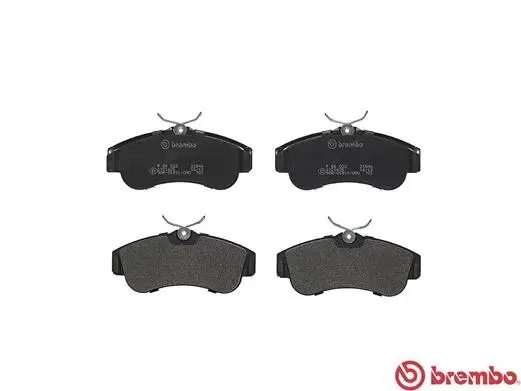 Bremsbelagsatz, Scheibenbremse Vorderachse BREMBO P 56 022 Bild Bremsbelagsatz, Scheibenbremse Vorderachse BREMBO P 56 022