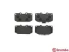 Bremsbelagsatz, Scheibenbremse Vorderachse BREMBO P 56 025 Bild Bremsbelagsatz, Scheibenbremse Vorderachse BREMBO P 56 025