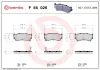Bremsbelagsatz, Scheibenbremse Vorderachse BREMBO P 56 026 Bild Bremsbelagsatz, Scheibenbremse Vorderachse BREMBO P 56 026