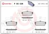 Bremsbelagsatz, Scheibenbremse Hinterachse BREMBO P 56 029 Bild Bremsbelagsatz, Scheibenbremse Hinterachse BREMBO P 56 029
