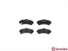 Bremsbelagsatz, Scheibenbremse Hinterachse BREMBO P 56 035 Bild Bremsbelagsatz, Scheibenbremse Hinterachse BREMBO P 56 035