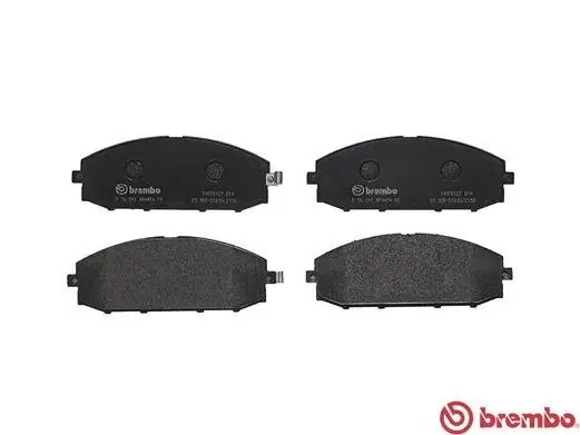Bremsbelagsatz, Scheibenbremse Vorderachse BREMBO P 56 041 Bild Bremsbelagsatz, Scheibenbremse Vorderachse BREMBO P 56 041