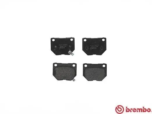 Bremsbelagsatz, Scheibenbremse Hinterachse BREMBO P 56 054 Bild Bremsbelagsatz, Scheibenbremse Hinterachse BREMBO P 56 054