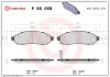 Bremsbelagsatz, Scheibenbremse Vorderachse BREMBO P 56 059 Bild Bremsbelagsatz, Scheibenbremse Vorderachse BREMBO P 56 059