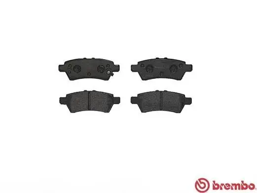 Bremsbelagsatz, Scheibenbremse Hinterachse BREMBO P 56 060 Bild Bremsbelagsatz, Scheibenbremse Hinterachse BREMBO P 56 060
