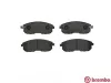 Bremsbelagsatz, Scheibenbremse Vorderachse BREMBO P 56 065 Bild Bremsbelagsatz, Scheibenbremse Vorderachse BREMBO P 56 065