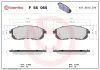 Bremsbelagsatz, Scheibenbremse Vorderachse BREMBO P 56 065 Bild Bremsbelagsatz, Scheibenbremse Vorderachse BREMBO P 56 065