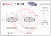 Bremsbelagsatz, Scheibenbremse BREMBO P 56 066 Bild Bremsbelagsatz, Scheibenbremse BREMBO P 56 066