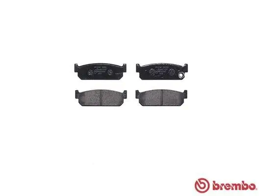 Bremsbelagsatz, Scheibenbremse Hinterachse BREMBO P 56 067 Bild Bremsbelagsatz, Scheibenbremse Hinterachse BREMBO P 56 067