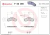 Bremsbelagsatz, Scheibenbremse BREMBO P 56 069 Bild Bremsbelagsatz, Scheibenbremse BREMBO P 56 069