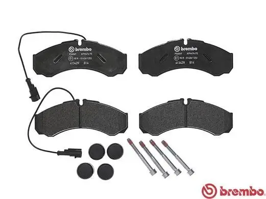Bremsbelagsatz, Scheibenbremse BREMBO P 56 069 Bild Bremsbelagsatz, Scheibenbremse BREMBO P 56 069