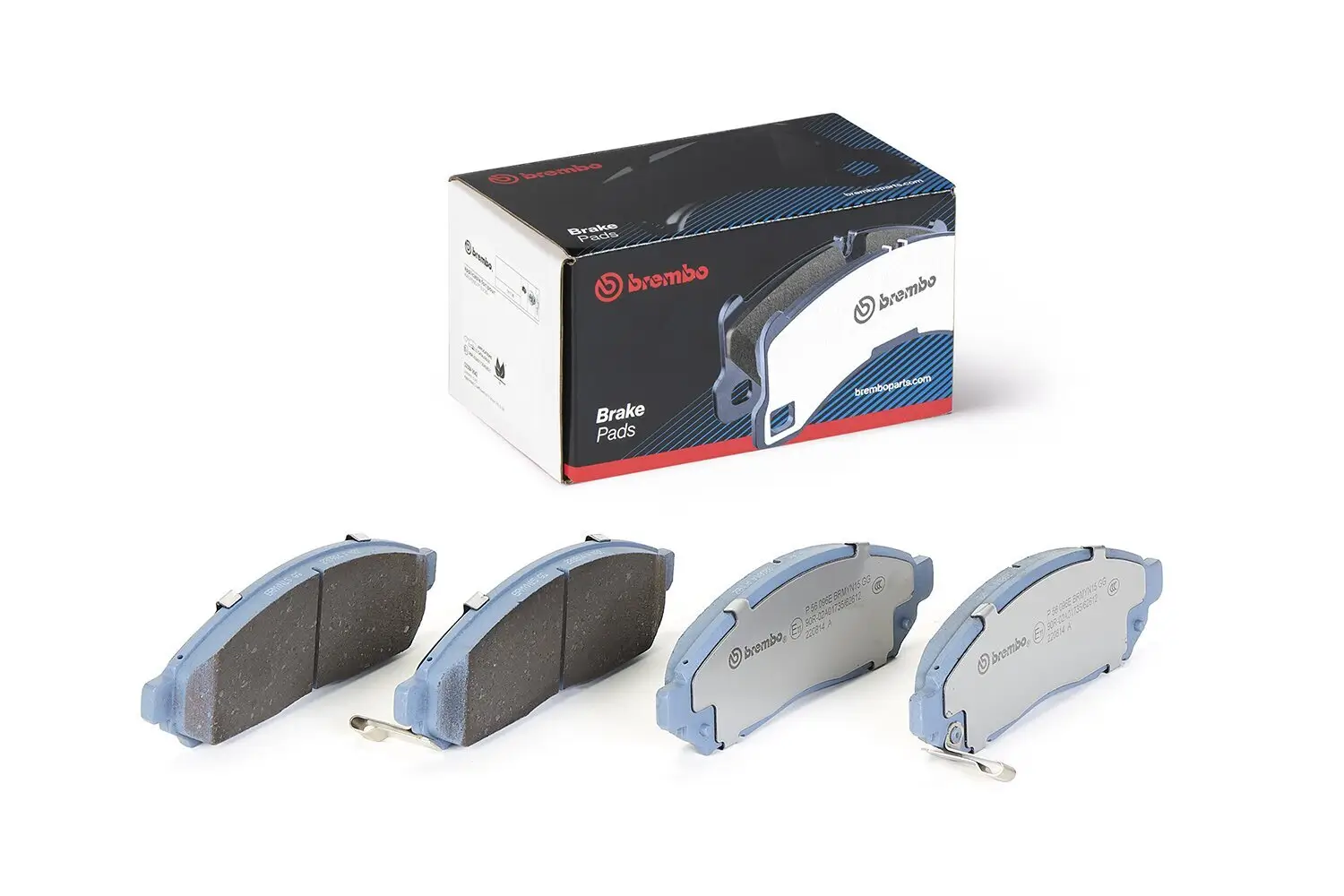 Bremsbelagsatz, Scheibenbremse Vorderachse BREMBO P 56 096E