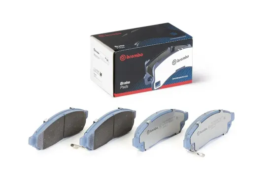 Bremsbelagsatz, Scheibenbremse Vorderachse BREMBO P 56 096E Bild Bremsbelagsatz, Scheibenbremse Vorderachse BREMBO P 56 096E