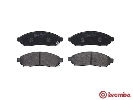 Bremsbelagsatz, Scheibenbremse Vorderachse BREMBO P 56 096 Bild Bremsbelagsatz, Scheibenbremse Vorderachse BREMBO P 56 096