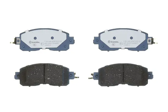 Bremsbelagsatz, Scheibenbremse Vorderachse BREMBO P 56 104E Bild Bremsbelagsatz, Scheibenbremse Vorderachse BREMBO P 56 104E