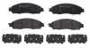 Bremsbelagsatz, Scheibenbremse Vorderachse BREMBO P 56 118 Bild Bremsbelagsatz, Scheibenbremse Vorderachse BREMBO P 56 118