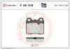 Bremsbelagsatz, Scheibenbremse Hinterachse BREMBO P 59 018 Bild Bremsbelagsatz, Scheibenbremse Hinterachse BREMBO P 59 018