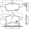 Bremsbelagsatz, Scheibenbremse BREMBO P 59 045 Bild Bremsbelagsatz, Scheibenbremse BREMBO P 59 045