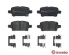 Bremsbelagsatz, Scheibenbremse Hinterachse BREMBO P 59 090 Bild Bremsbelagsatz, Scheibenbremse Hinterachse BREMBO P 59 090