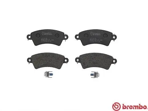 Bremsbelagsatz, Scheibenbremse Vorderachse BREMBO P 61 065 Bild Bremsbelagsatz, Scheibenbremse Vorderachse BREMBO P 61 065