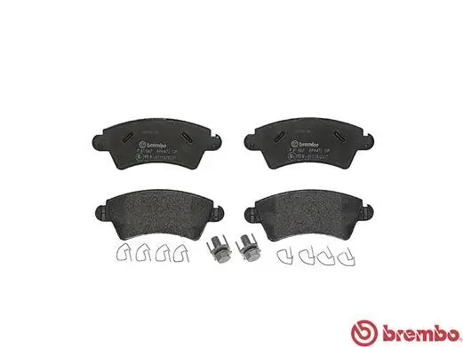 Bremsbelagsatz, Scheibenbremse BREMBO P 61 067 Bild Bremsbelagsatz, Scheibenbremse BREMBO P 61 067